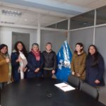 Natàlia Riera, cuarta desde la izquierda, ha visitado seis proyectos en Perú - CAIB