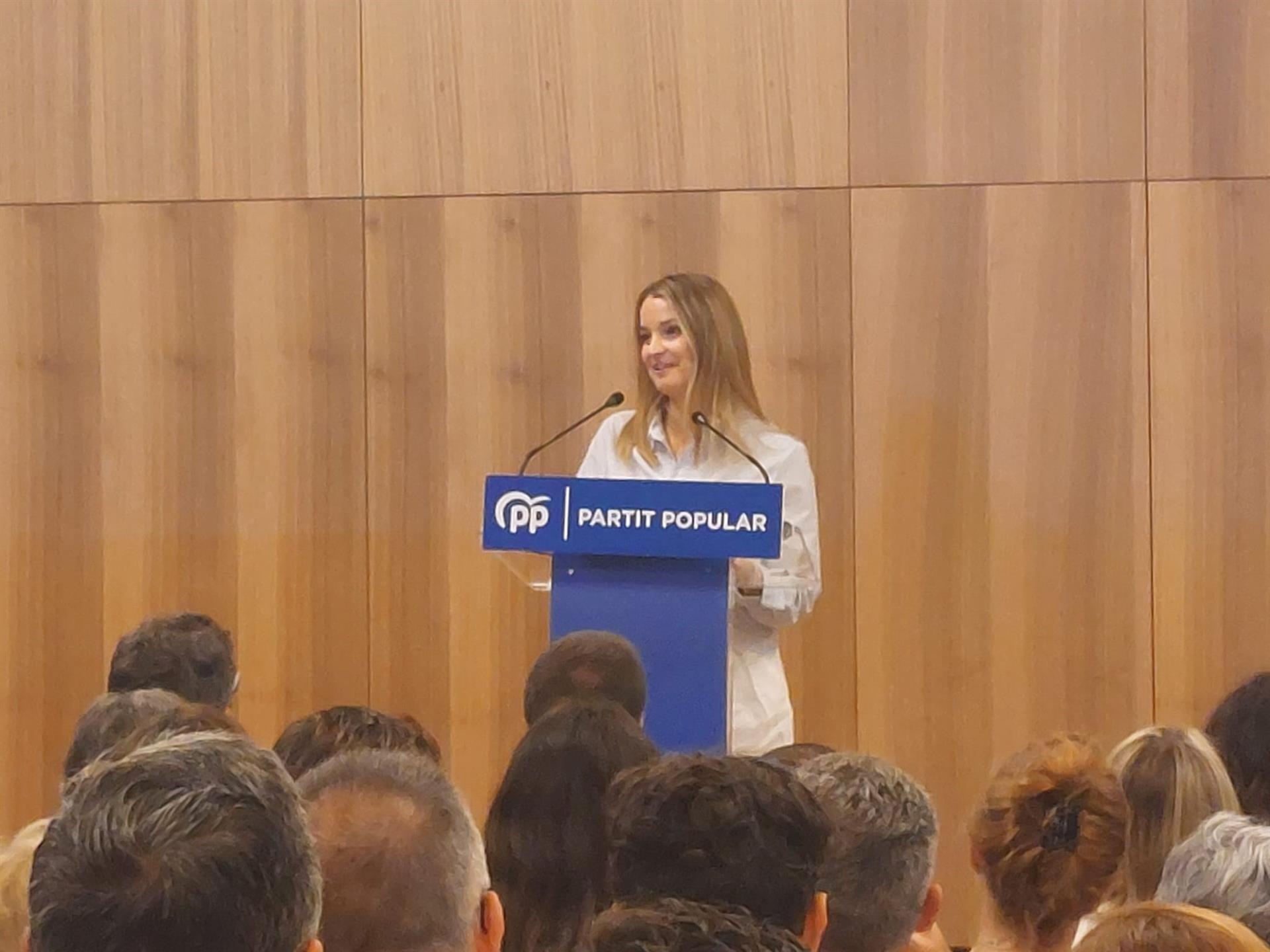La presidenta del PP de Baleares, Marga Prohens, hace balance de su primer año de Govern - EUROPA PRESS