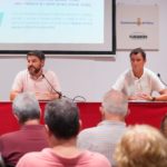 El primer teniente de alcalde del Ayuntamiento de Palma, Javier Bonet, y el gerentre del IME, Miquel Àngel Bennàssar. - AYUNTAMIENTO DE PALMA