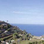 Vista de terrazas con cultivos en Banyalbufar (Mallorca), en la Serra de Tramuntana. - EUROPA PRESS - Archivo