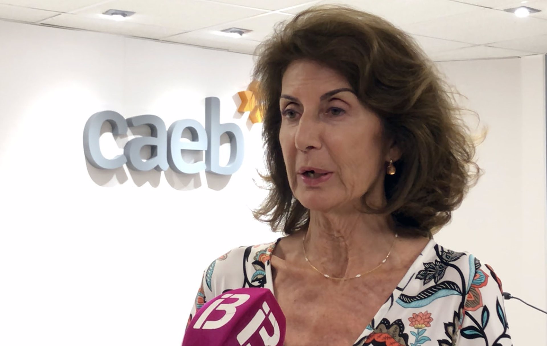 La presidenta de CAEB, Carmen Planas. - CAEB - Archivo