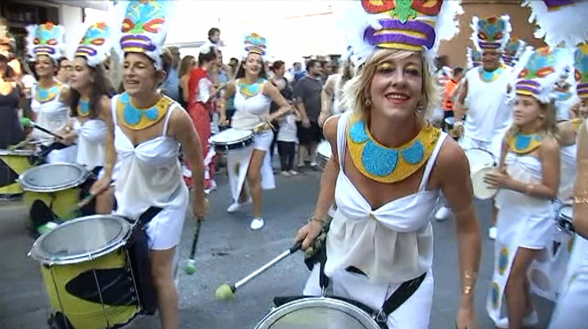 Desfile de carrozas de Alaró.