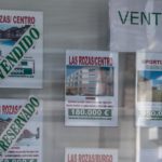 Escaparate inmobiliaria.