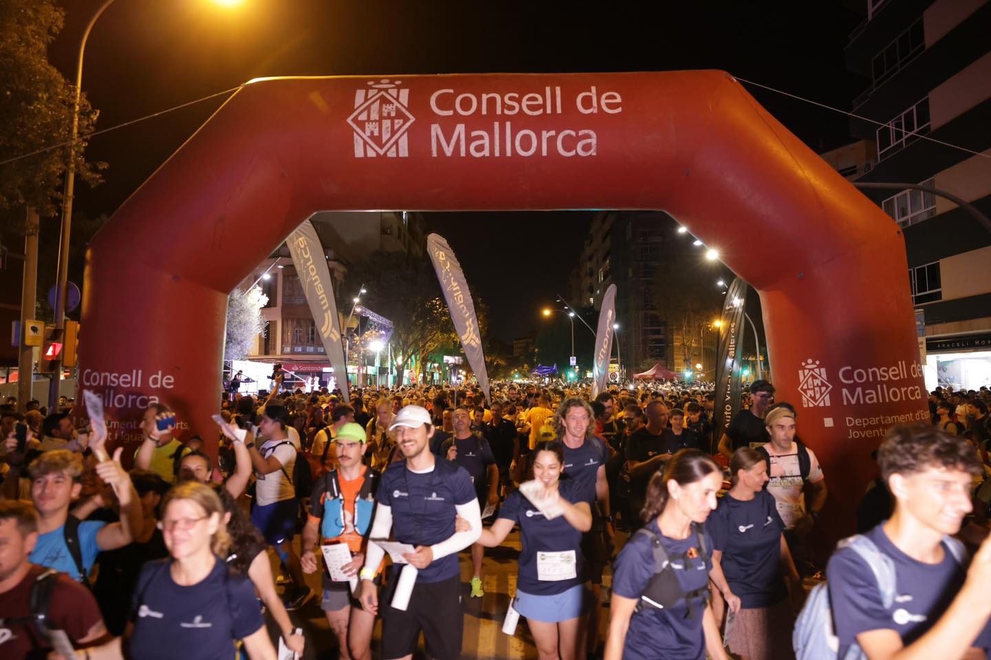 Más de 7.000 personas participan en la 50 edición de la 'Marxa des Güell a Lluc a peu'