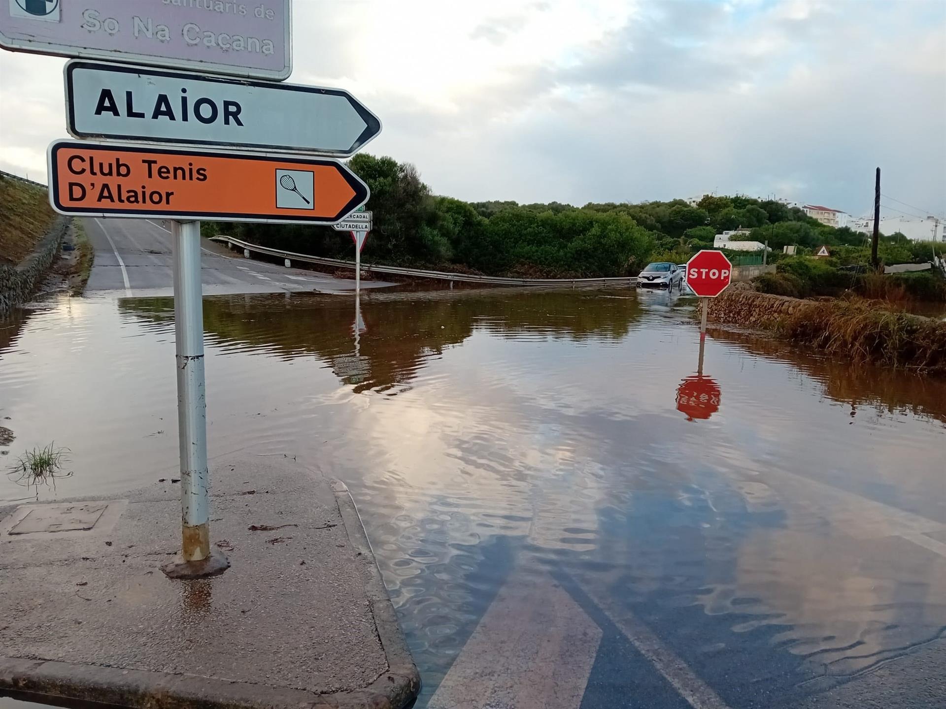 Inundaciones y daños en Menorca por el paso de la DANA. - CONSELL DE MENORCA