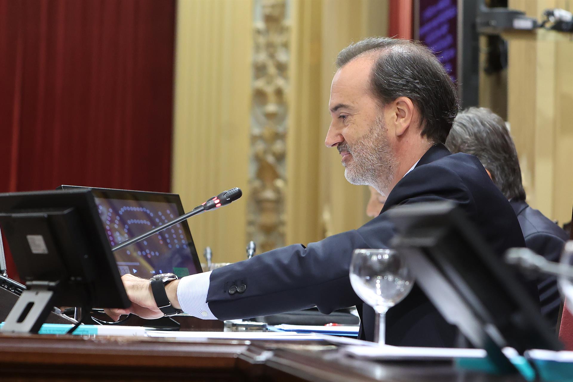 El presidente del Parlament, Gabriel Le Senne. - Isaac Buj - Europa Press - Archivo