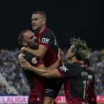 Dani Rodríguez, autor del gol del Mallorca.