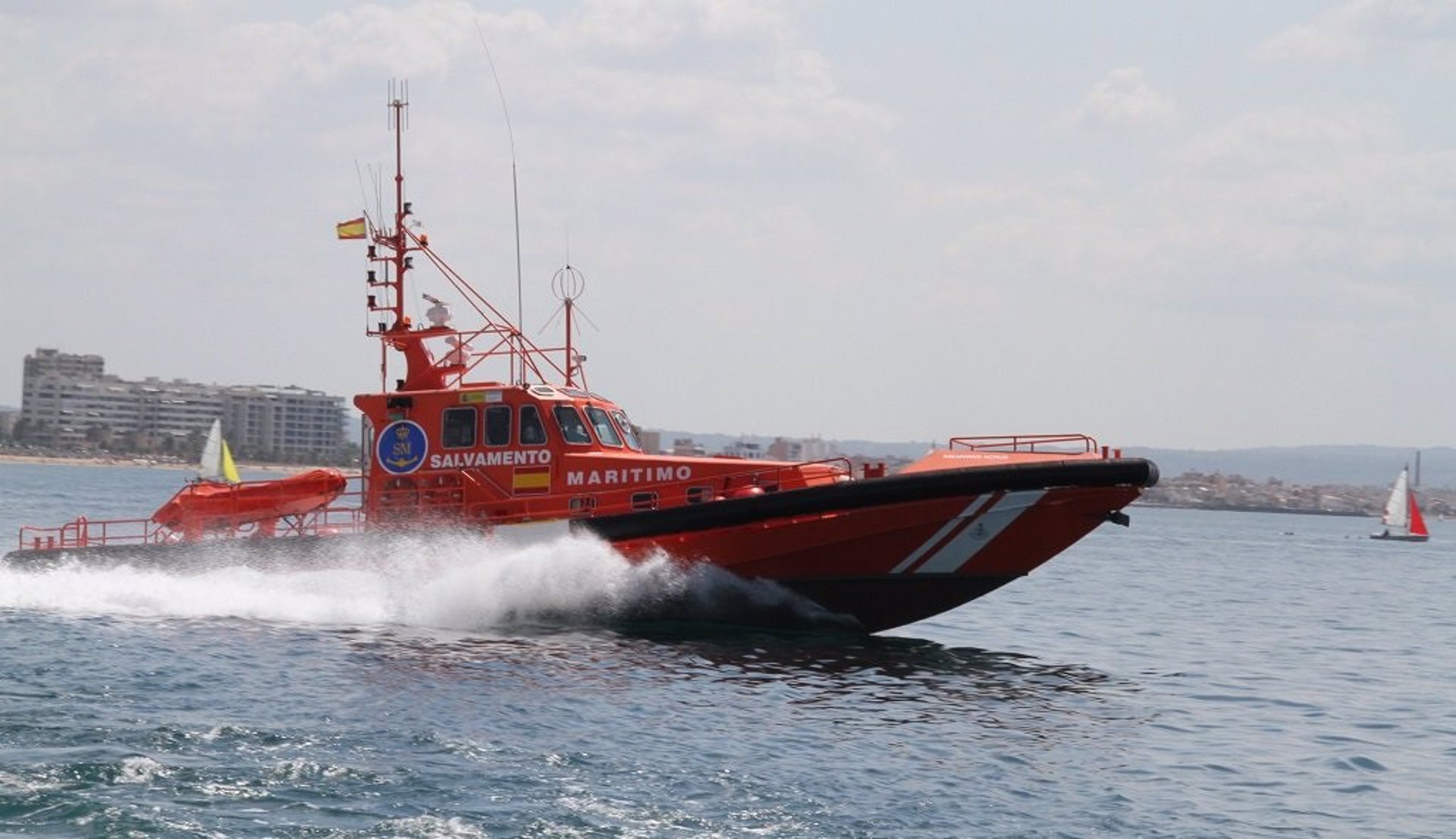 La Salvamar Acrux de Salvamento Marítimo. SOCIEDAD ESPAÑA EUROPA ISLAS BALEARES AUTONOMÍAS SALVAMENTO MARÍTIMO