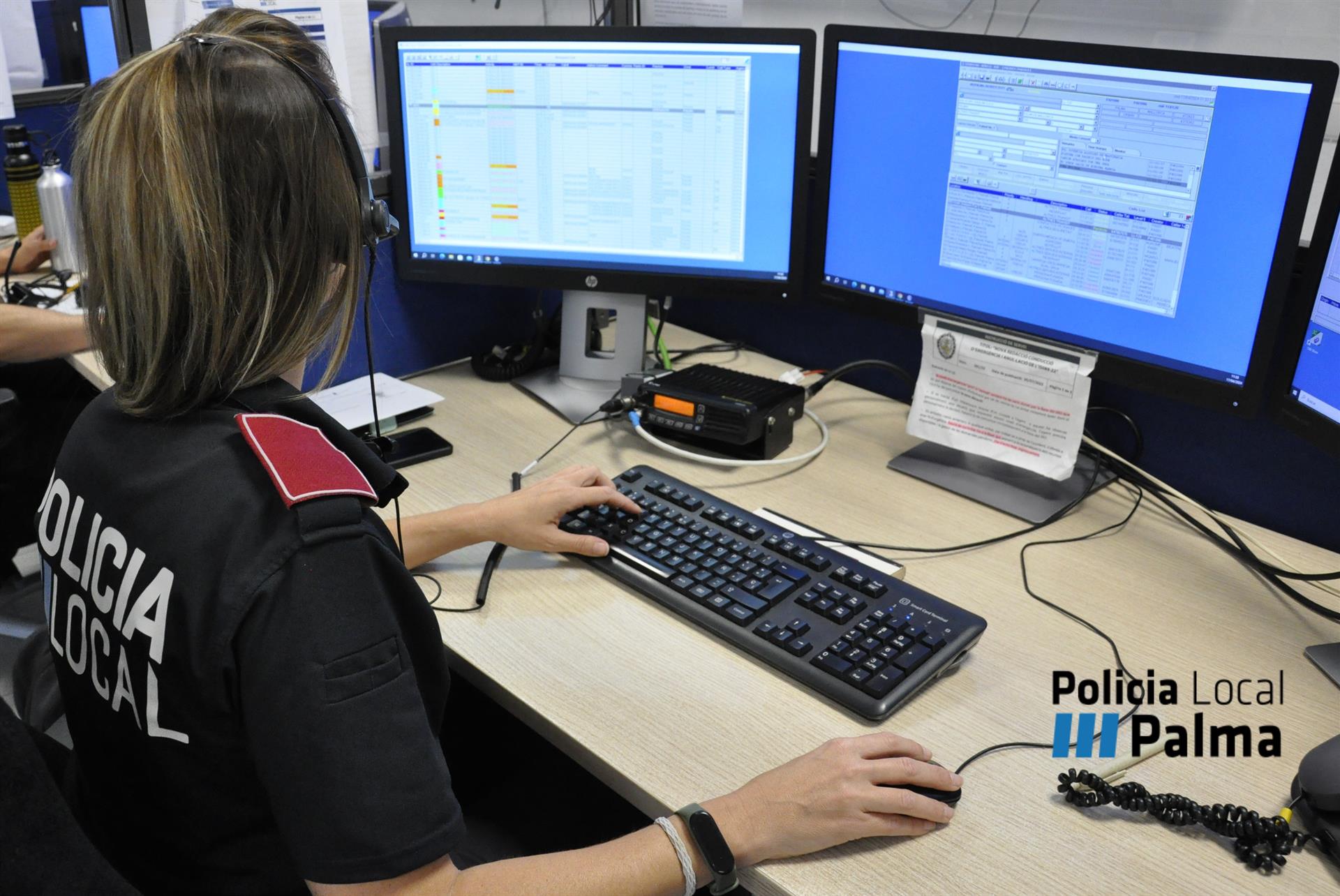 Sala 092 de Policía Local. - POLICÍA LOCAL DE PALMA
