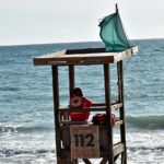 Puesto de vigilancia de la Playa de Palma.