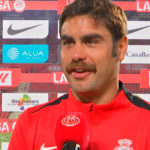 El delantero Abdón Prats marcó el gol del triunfo ante la Real Sociedad.