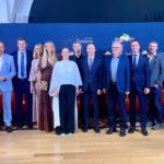 La presidenta del Govern, Marga Prohens, junto a otros representantes institucionales en la Nit del Turisme 2024. - CONSELL DE MALLORCA
