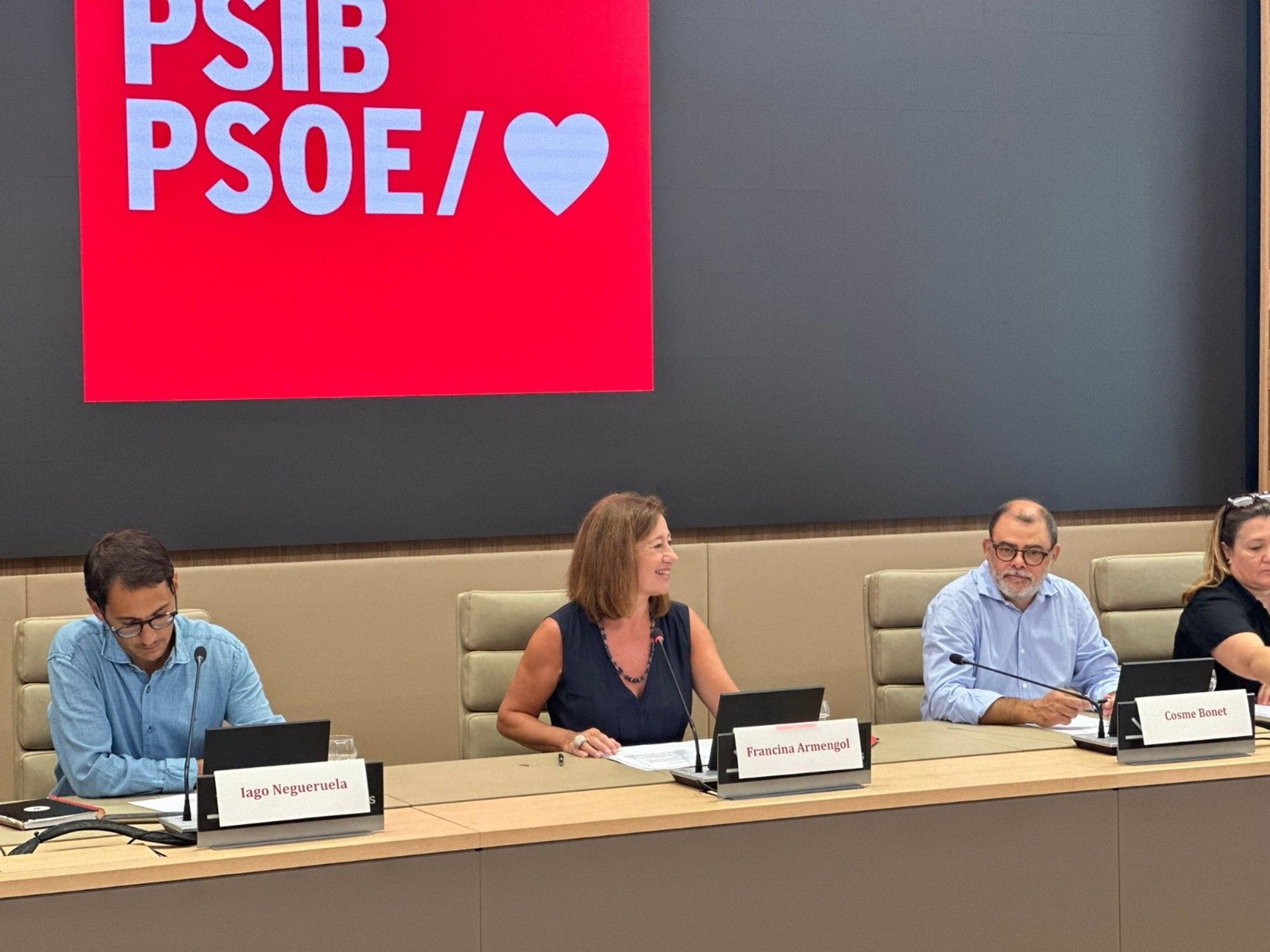 La secretaria General del PSIB, PSOE, Francina Armengol. - PSIB-PSOE