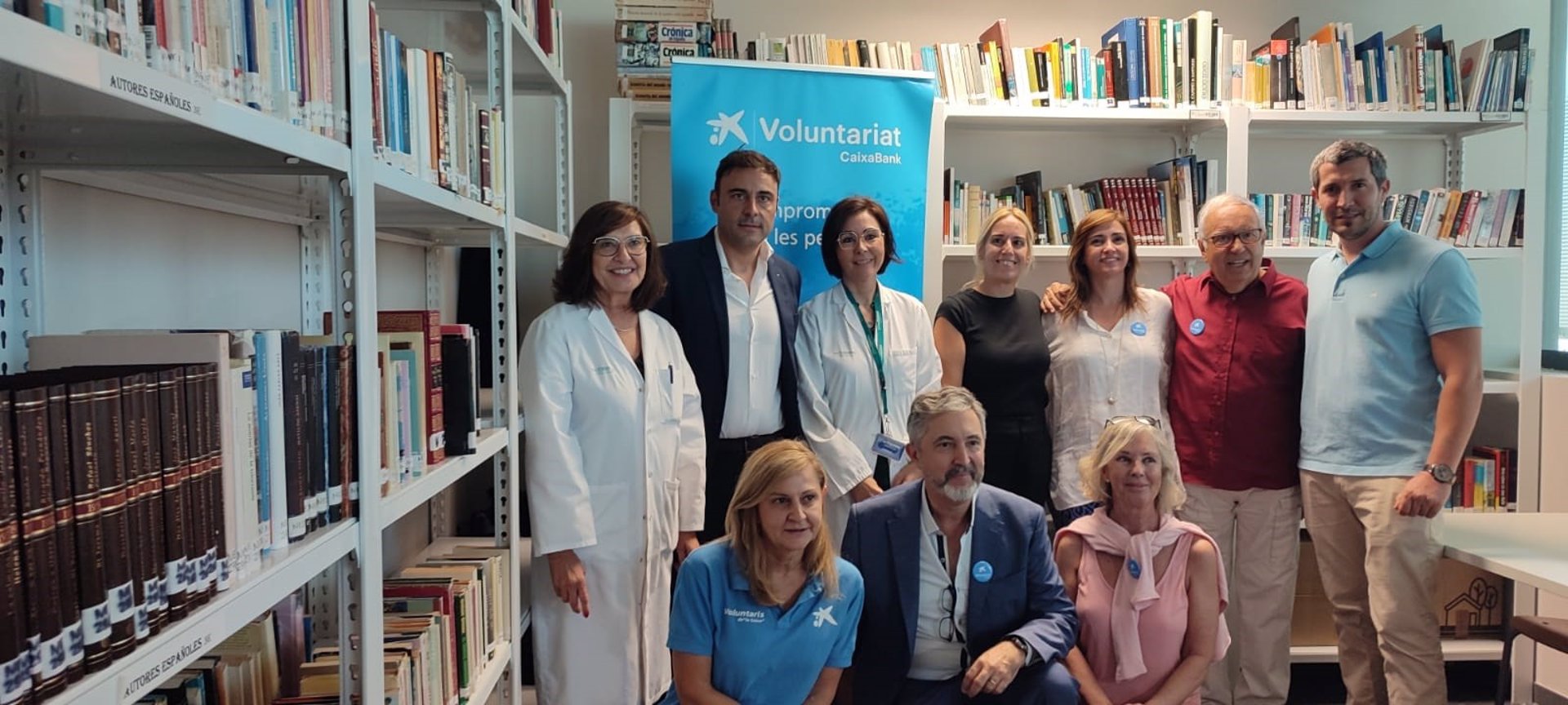 Son Espases reabre la biblioteca con apoyo de La Caixa tras cuatro años por la pandemia - CONSELLERIA DE SALUD