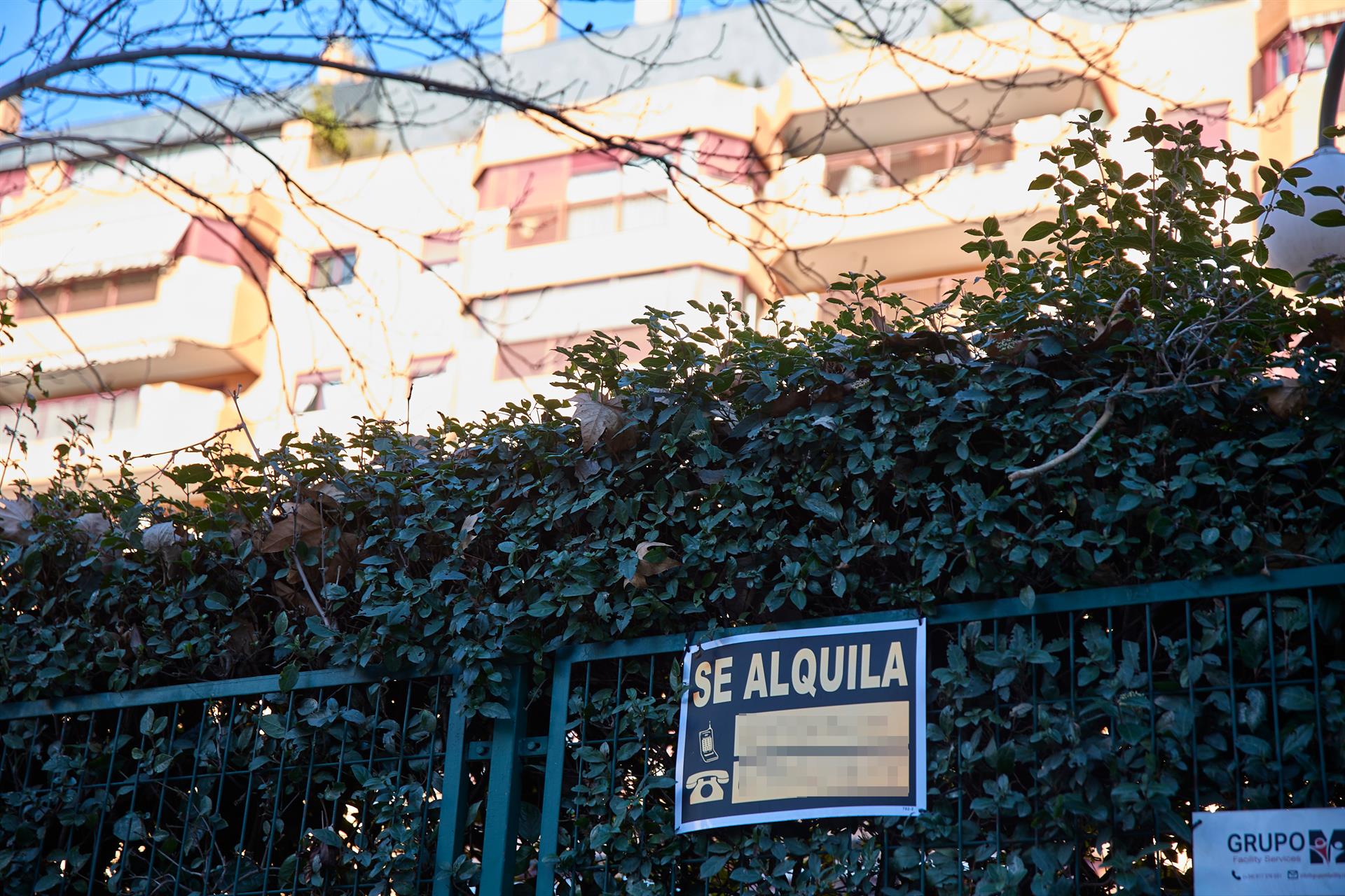 Foto de archivo de un cartel de Se Alquila. - Jesús Hellín - Europa Press - Archivo
