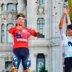 Enric Mas, tercero en la Vuelta.