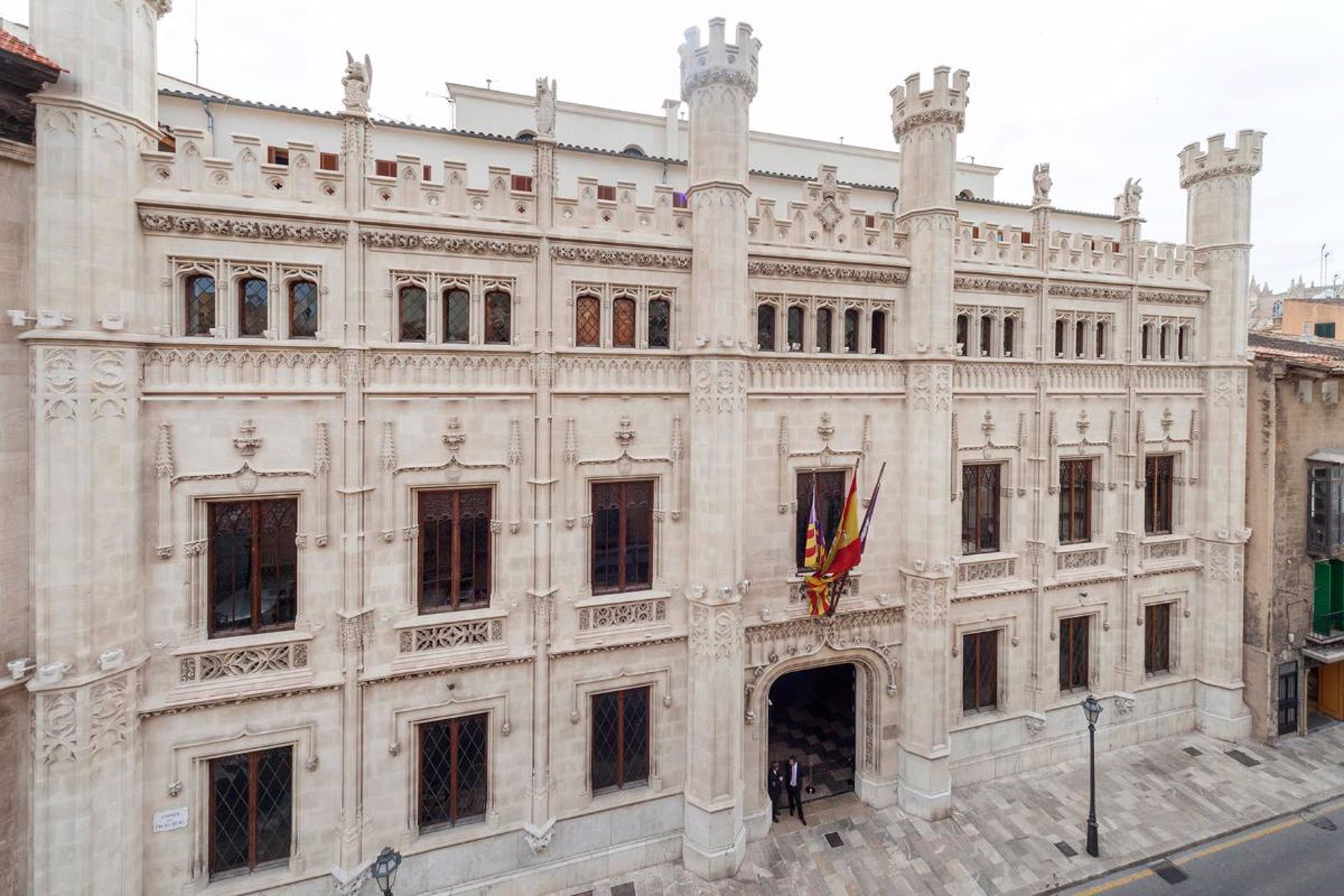 Fachada del Palau del Consell de Mallorca, en Palma. - CONSELL DE MALLORCA - Archivo