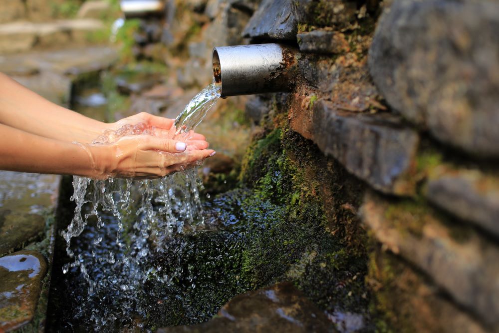 Fuente de agua.