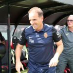 Jagoba Arrasate, en un momento del partido ante el Villarreal.