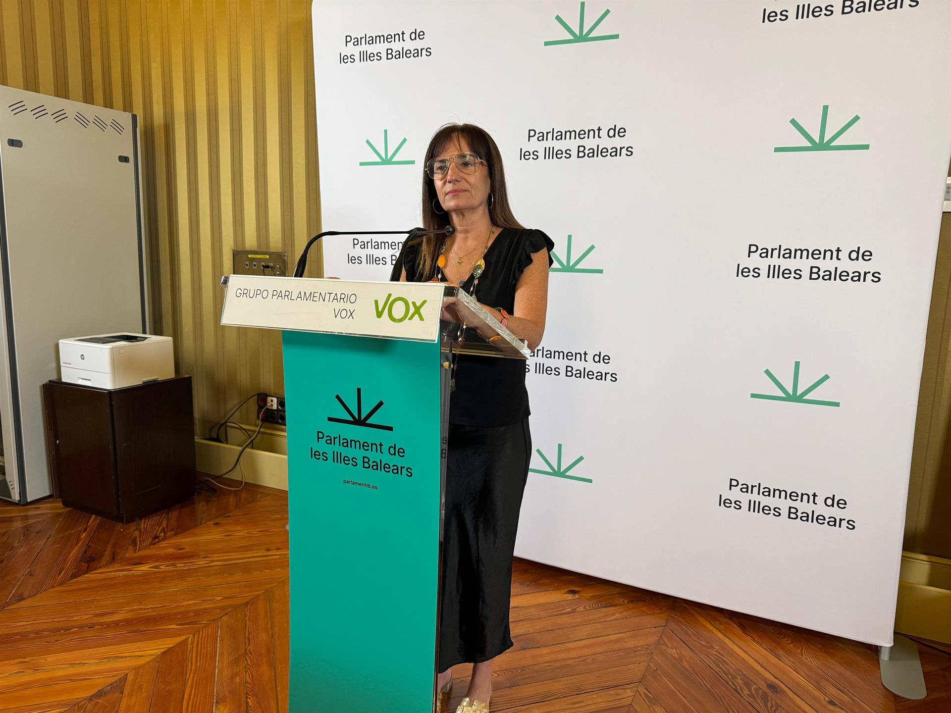 La portavoz de Vox en el Parlament, Manuela Cañadas. - EURPOPA PRESS - Archivo