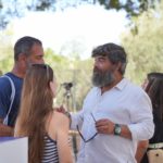 El conseller de Medio Ambiente, Medio Rural y Deportes, Pedro Bestard, durante su visita al campus deportivo Acampaesport. - CONSELL DE MALLORCA - Archivo