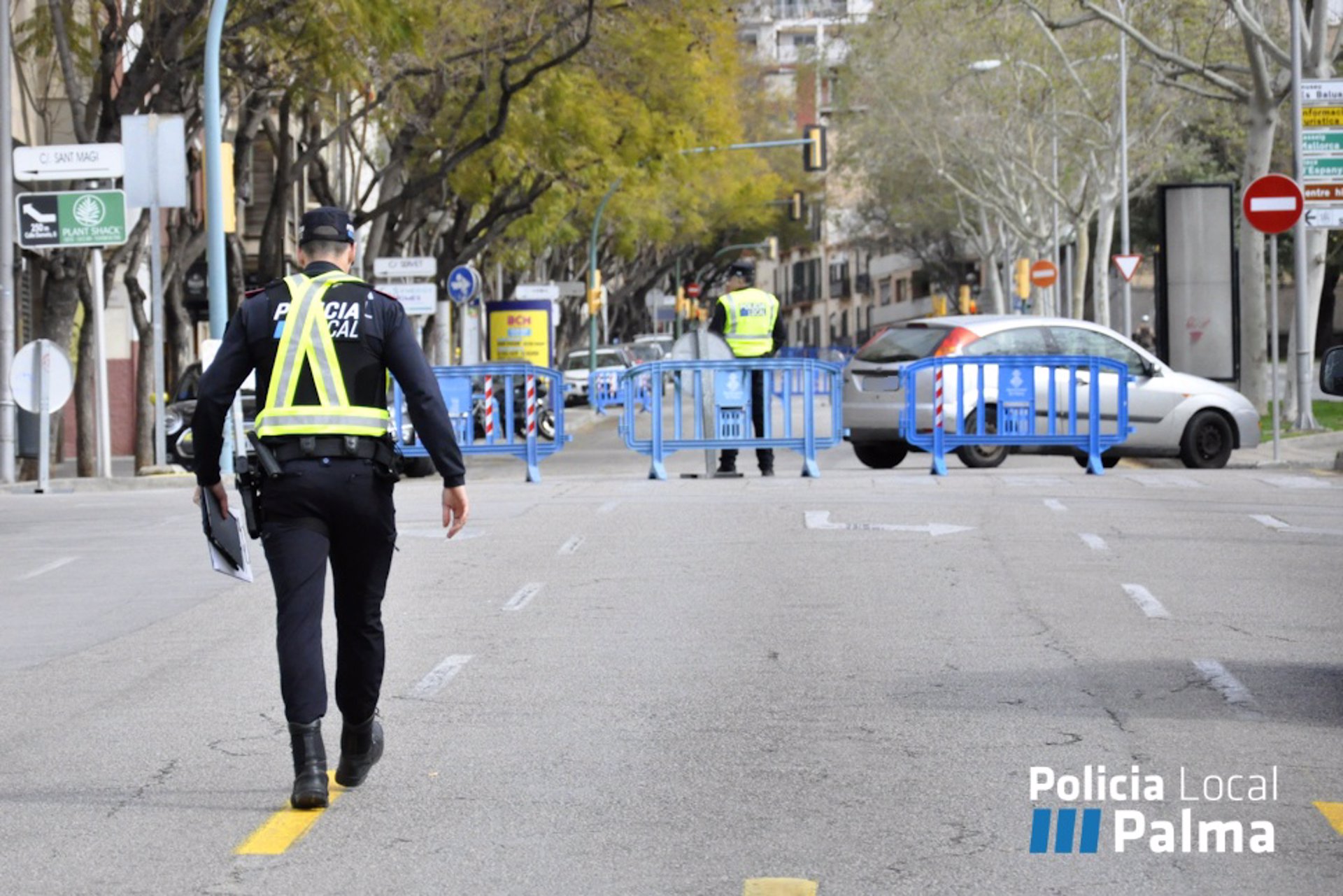 Imagen de la Policía Local de Palma. - AYUNTAMIENTO DE PALMA - Archivo