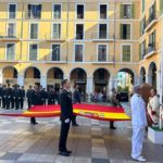 La Comandancia General de Baleares celebra el acto de homenaje a la bandera española - PARLAMENT