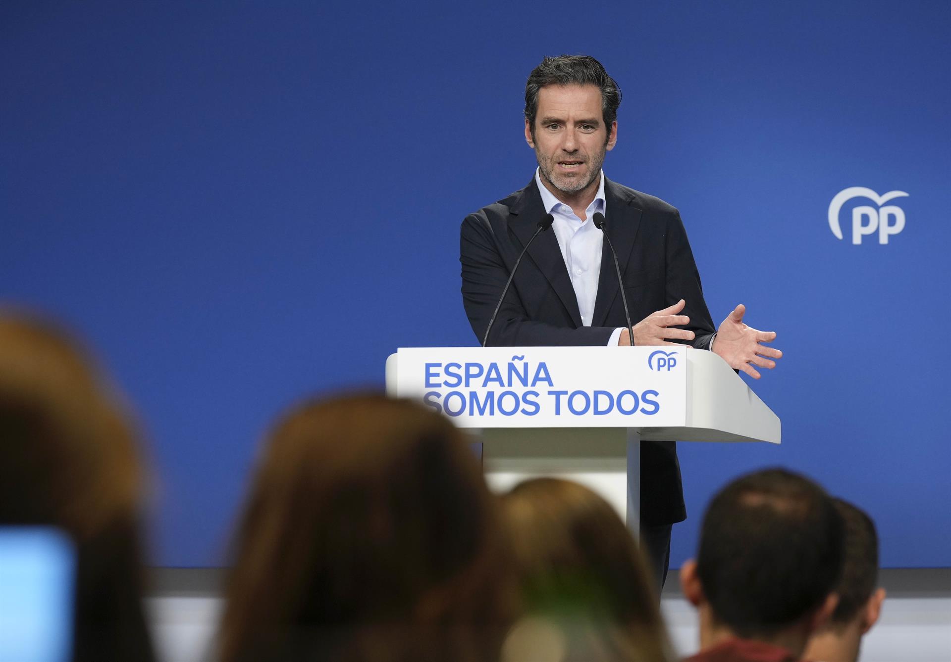 Foto Rueda De Prensa Portavoz Pp Borja Semper - PARTIDO POPULAR