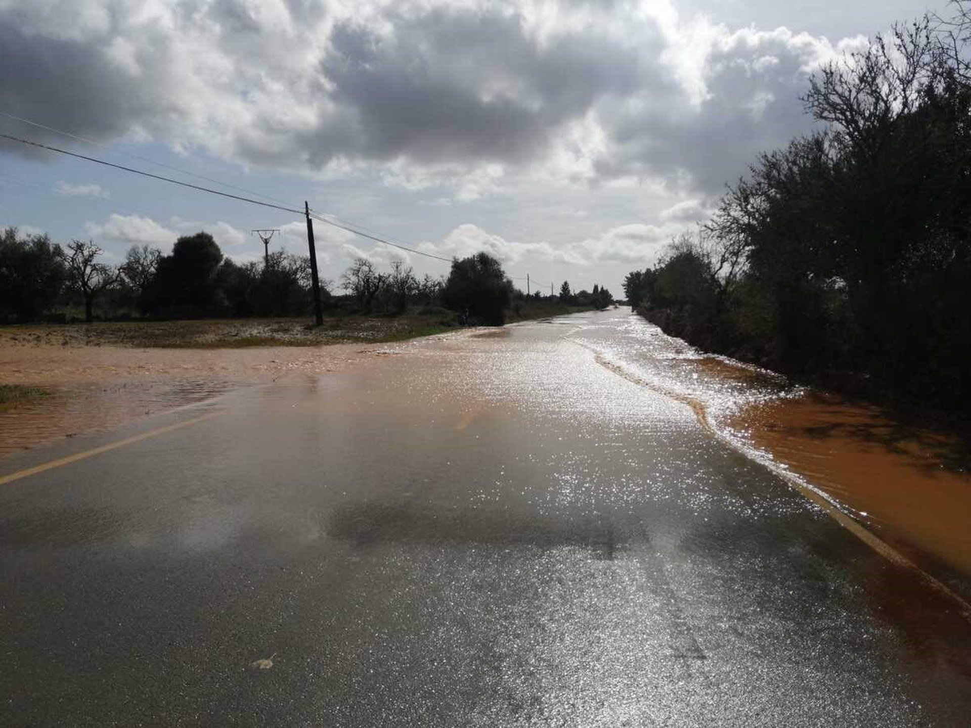 Carretera afectada tras la DANA en Mallorca - CONSELL DE MALLORCA