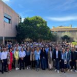 La presidenta del PP de Baleares, Marga Prohens, y el presidente del PP de Mallorca, Llorenç Galmés, asisten a unas jornadas sobre municipalismo en Mallorca. - PP
