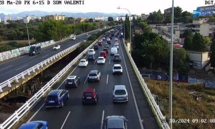 La Vía de Cintura y los accesos a Palma, colapsados por las lluvias