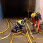 Efectivos del contingente balear trabajando en Valencia - BOMBEROS DE MALLORCA