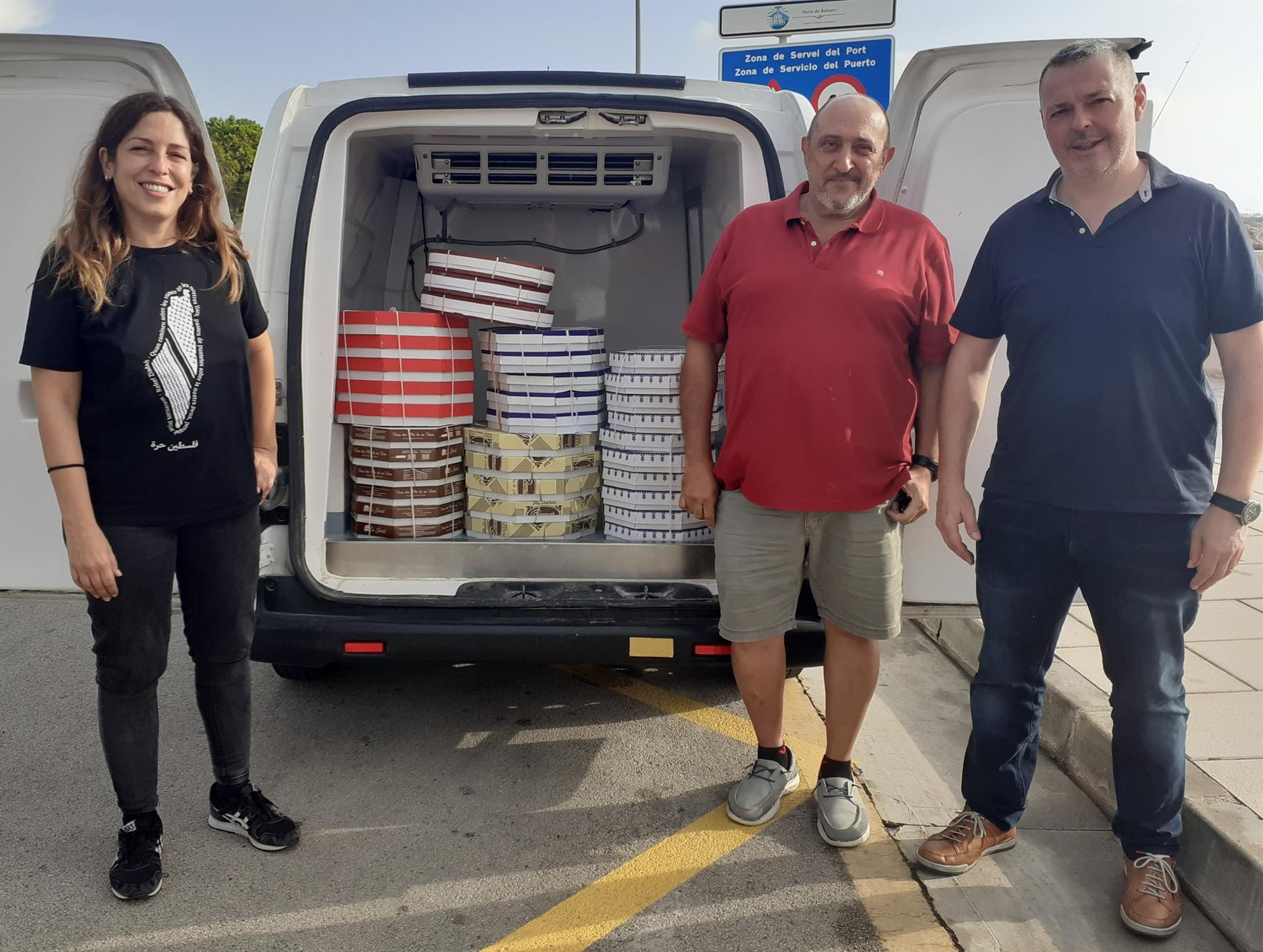 Panaderos y pasteleros de Mallorca envían ensaimadas a los voluntarios de la DANA. - PIMEM