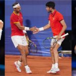 Los tenistas Jannik Sinner, Rafael Nadal, Carlos Alcaraz y Taylor Fritz. - EUROPA PRESS