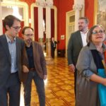 Los portavoces de PSIB-PSOE, MÉS per Mallorca y Més per Menorca en el Parlament y la diputada de Unidas Podemos en la Cámara - EUROPA PRESS