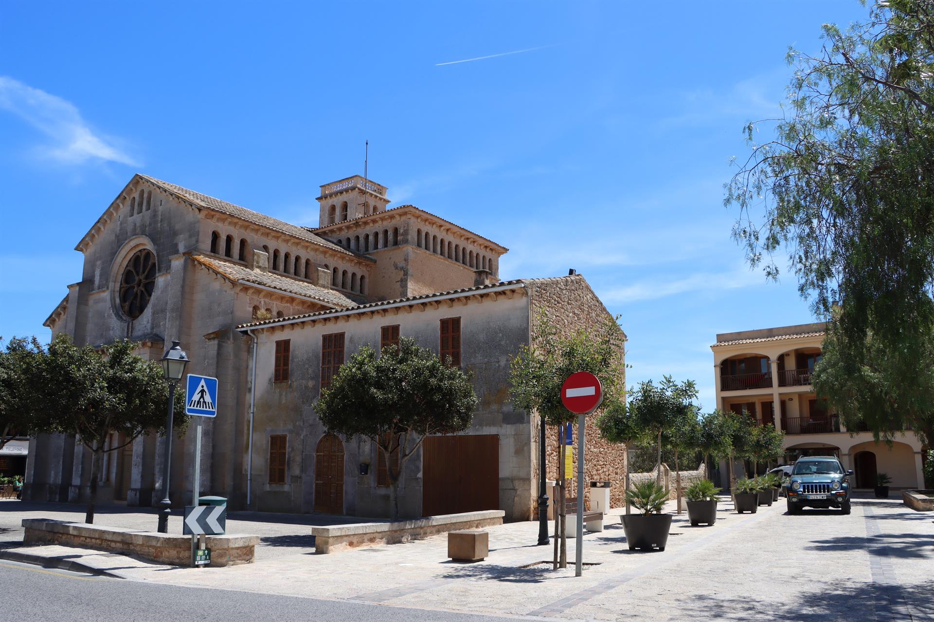 Iglesia de Calonge del municipio de Santanyí. - AYUNTAMIENTO DE SANTANYÍ - Archivo