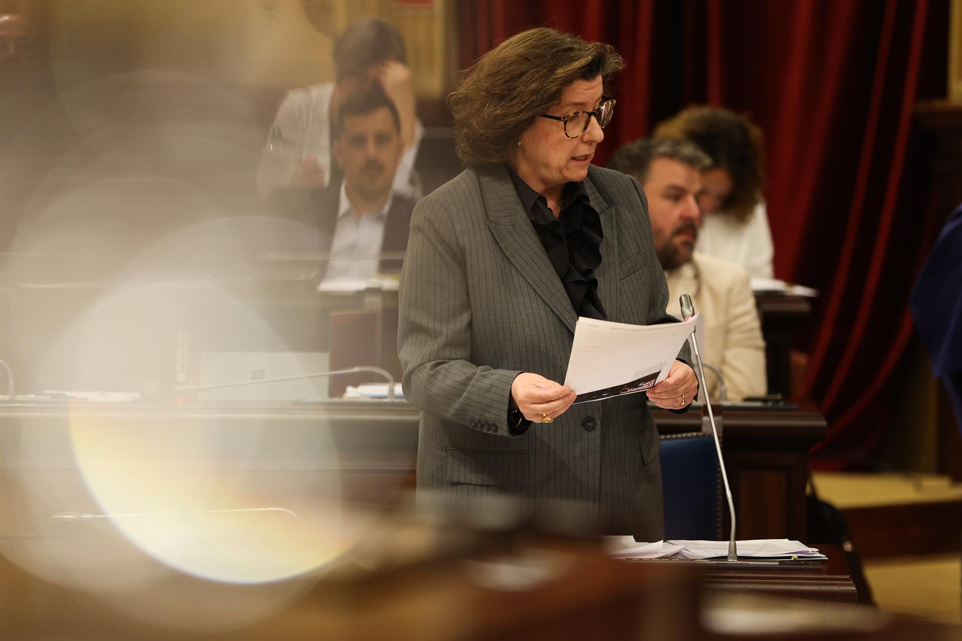 La consellera de Famílies i Afers Socials, Catalina Cirer. - Tomàs Moyà - Europa Press - Archivo