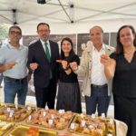 El conseller de Empresa, Empleo y Energía, Alejandro Sáenz de San Pedro (2i). - CAIB