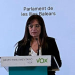 La portavoz del grupo parlamentario Vox, Manuela Cañadas. - EUROPA PRESS