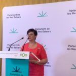La diputada de Vox María José Verdú en rueda de prensa - EUROPA PRESS - Archivo