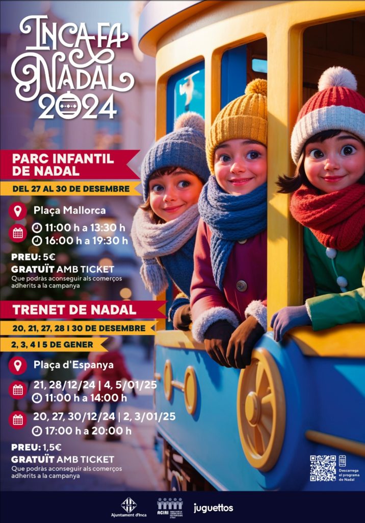 Actividades Navidad Inca 2024.
