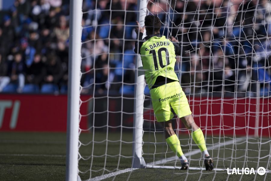 Sergi Darder, en un momento del partido ante el Getafe.