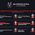 Ricardo de Burgos Bengoetxea, árbitro de la semifinal entre el Real Madrid y el RCD Mallorca.