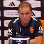 Jagoba Arrasate, tras el partido.