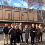 El alcalde de Palma, Jaime Martínez, en la rueda de prensa para explicar el proyecto del cine Metropolitan. - EUROPA PRESS
