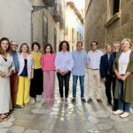 Varios socialistas con Francesc Antich.