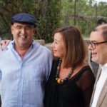 El expresidente del Govern Francesc Antich y la presidenta del Congreso, Francina Armengol, durante un acto del PSIB. - PSIB
