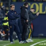 Jagoba Arrasate, en un momento del partido ante el Villarreal.