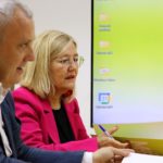 El portavoz de MÉS per Mallorca en el Consell, Jaume Alzamora, y la consellera ecosoberanista Rosa Cursach - MÉS PER MALLORCA