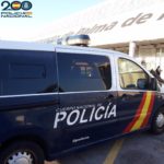 Furgón policial en el aeropuerto de Palma. - POLICÍA NACIONAL - Archivo